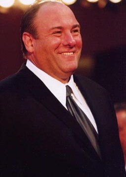 James Gandolfini, powerful bald man